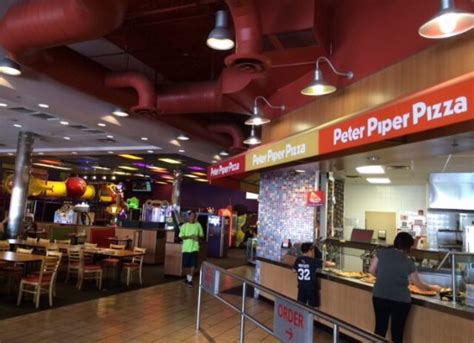 Peter piper pizza near me - Apr 5, 2016 · Specialties: At Peter Piper Pizza we serve delicious handcrafted pizza, on dough made-from-scratch daily, topped with fresh, hand-chopped ingredients. Pizza is perfectly paired with a variety of salads, pastas, wings and delicious desserts. Get your game on in our arcade, featuring the latest and greatest games from Skee-Ball to …